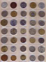 Jó világpénz tétel, 678db, régi és új, nagyon sok jobbal, sok tengerentúllal!