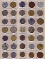 Jó világpénz tétel, 678db, régi és új, nagyon sok jobbal, sok tengerentúllal!