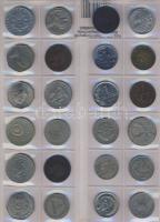Jó világpénz tétel, 678db, régi és új, nagyon sok jobbal, sok tengerentúllal!