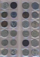 Jó világpénz tétel, 678db, régi és új, nagyon sok jobbal, sok tengerentúllal!