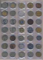 Jó világpénz tétel, 678db, régi és új, nagyon sok jobbal, sok tengerentúllal!