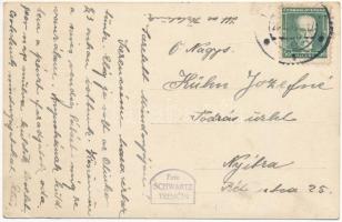 Trencsén, Trencín; Knihkupectvo a papiernictvo E. Sevcík / könyvkereskedés és írószer üzlet / book a...