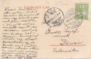 1909 Aranyosmarót, Zlaté Moravce; M. kir. Pénzügyigazgatóság, Úri utca / Financial Directorate