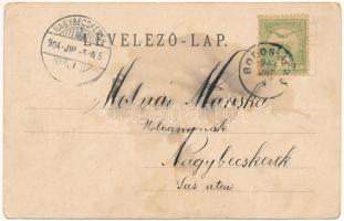 1904 Borosjenő, Borosineu, Ineu; Rákóczi vár / castle (fl)