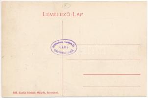 Borosjenő, Borosineu, Ineu; mecset, Kleindl Mátyás fűszer és csemegekereskedés üzlete és saját kiadá...