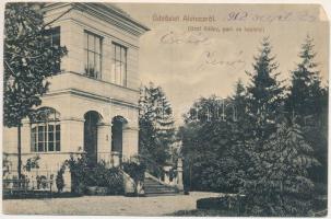 1912 Alvinc, Vintu de Jos; Gróf Rédey kastély és park. Fotografie von Joseph Rempels / castle and park (EM)