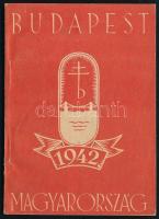 1942 Idegenforgalmi eseménynapló az 1942. évre Budapesten és Magyarországon. Bp., é.n., Budapest Székesfőváros Idegenforgalmi Hivatala Kiadói papírkötés, jó állapotban.