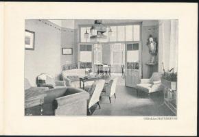 cca 1920-30 Pension Tatraheim in Tatransky Domov, képes ismertető prospektus, német nyelven, 4 sztl....