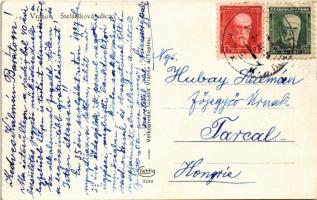 Varannó, Vranov nad Toplou; Stefániková ulica / utca, autó / street, automobile (EK)