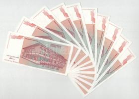 Jugoszlávia 1993. 500.000.000.000D (10x) közte egy egyugrású sorszámkövető párral T:AU,XF
Yugoslavi...