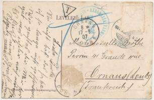 1907 Sugásfürdő, Baile Sugas (Sepsiszentgyörgy, Sfantu Gheorghe); Berta villa. Gyulai F. felvétele /...