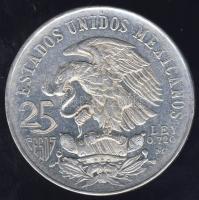 Mexikó 1968. 25P Ag "Olimpia" T:2/3