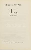 Fekete István: Hu. Csergezán Pál rajzaival. Bp., 1966, Móra. Első kiadás. Kiadói műbőr-kötés, minimálisan foltos lapélekkel.