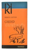 Fekete István: Csend. Bozóky Mária rajzaival. Bp., 1965, Kozmosz. Első kiadás. Kiadói papírkötés.