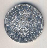 Német Birodalom/Császárság/Baden 1904G 5M Ag Frigyes T:3 ph.