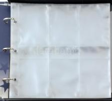 Amerikai Egyesült Államok 1999-2008. "50 állam" gyűjtőmappa 1/4 Dolláros érmékhez sérült á...