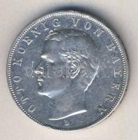 Német Birodalom/Császárság/Bajorország 1910D 3M Ag Ottó T:3 ph