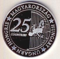 DN "Eurófantáziák-Turulmadár" Ag emlékérem, 20,7g T:PP Csak 2000db! Tanúsítvánnyal! R!