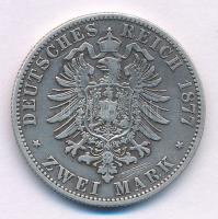 Német Államok / Poroszország 1877B 2M Ag "I. Vilmos" Hannover T:VF,F patina, karc
German ...