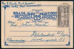 1936 Levelezőlap Berlinbe / Postcard to Berlin