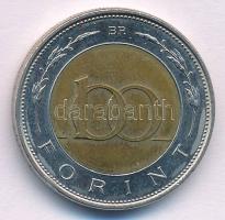 2002. 100Ft "Kossuth" kötőjel hiányzik az évszámok közül T:XF patina Adamo FOEM1