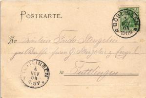 1904 Böblingen, Postplatz, Arthur Meyer Hotel zur Post (fl)