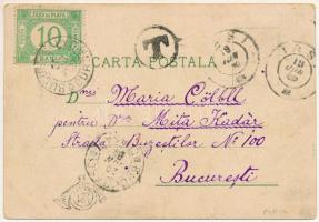 1899 (Vorläufer) Iasi, Jasi, Jassy, Jászvásár; Teatru National, Universitatea, Statua Stefan cel Mar...