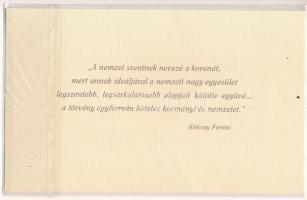 2000. 2000Ft "Millennium" bontatlan díszcsomagolásban T:UNC Adamo F56A