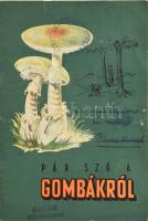 Takáts Ernő: Pár szó a gombákról. Maklári Ernő rajzaival. [Bp.], én,Egészségügyi Minisztérium Egészségügyi Felvilágosítás Osztálya, (Révai-ny.), 19+1 p. Kiadói papírkötés, a borítón bejegyzéssel, bélyegzéssel.