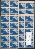 1941 40 db Széchenyi István (I.) sor 10-es tömbökben (16.000)