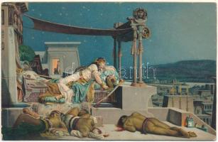 26 db RÉGI Stengel litho művész képeslap vegyes minőségben / 26 pre-1945 Stengel litho art postcards...