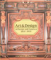 Simon Jervis: Art & Design in Europe and America 1800-1900. New York, 1987, E.P. Dutton, kiadói papírkötés. Színes és fekete-fehér fotókkal gazdagon illusztrált kiadvány. Angol nyelven.