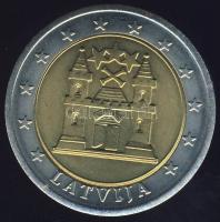 Lettország DN 2€ próbaveret! T:BU