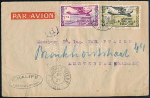 1937 Légi levél Amszterdamba / Airmail cover to Amsterdam