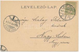 1902 Nagyvárad, Oradea; Püspöki palota és székesegyház, Görög katolikus templom, és szeminárium, Kör...