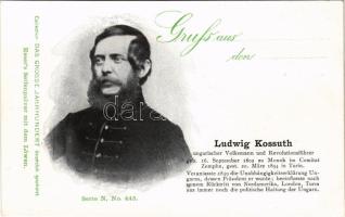 Kossuth Lajos / Ludwig Kossuth, Collection das grosse Jahrhundert Serie N No. 445.