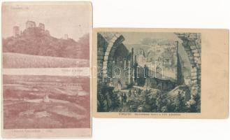 10 db RÉGI magyar város képeslap vegyes minőségben / 10 pre-1945 Hungarian town-view postcards in mi...