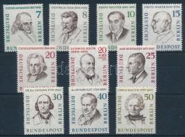 1957/1959 Arcképek Berlin történelméből sor Mi 163-172