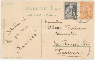 1924 Vále, Vale (Szelistye, Saliste); látkép, templom. Kiadja Dimitru B. Comsa / general view, churc...