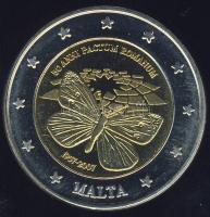Málta 2007. 2€ "50 éves a római szerződés" próbaveret! T:BU