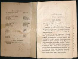 Czakó Zsigmond: Végrendelet. Dráma öt felvonásban. Pest 1845. Kolosy Gergely 91p. Fűzve, borító nélk...