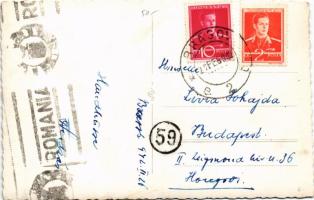 1942 Brassó, Kronstadt, Brasov; Városháza, piac, H. Zeidner, Viktor Butyka, Tellmann és Wilh. Hiemes...