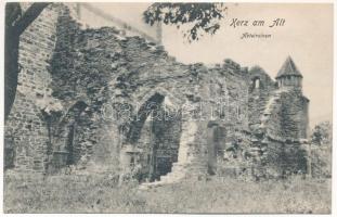 Kerc, Kerz am Alt, Kertz, Kierz, Carta (Szeben, Sibiu); Abteiruinen / Apátsági romok / abbey ruins