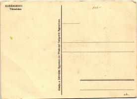 Karánsebes, Caransebes; városház. Kiadja a Délvidéki Egyetemi és Főiskolai Hallgatók Egyesülete / to...