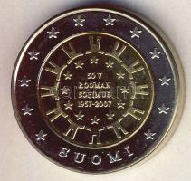 Finnország 2007. 2€ "Római szerződés" próbaveret! T:BU