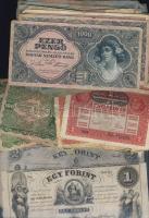 Óriás hagyaték tétel 1852-től, 1108db Gulden-, korona-, pengő-, forint-rendszerekből T:II/III,III,III/IV,IV