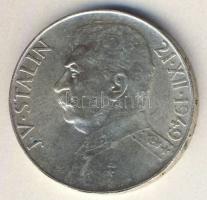 Csehszlovákia 1949. 50K Ag "Sztálin" T:2