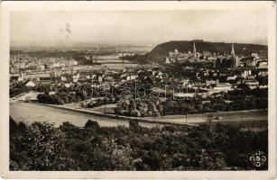 Budapest I. Látkép a budai hegyekből, szinte beépítetlen telkek (EK)