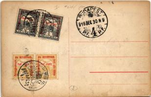 1916 Budapest I. Krisztinaváros, M. kir. állami főgimnázium, Attila utca, Osizek János üzlet (fl)