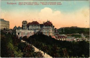 1912 Budapest I. József főherceg palota, Királyi vár